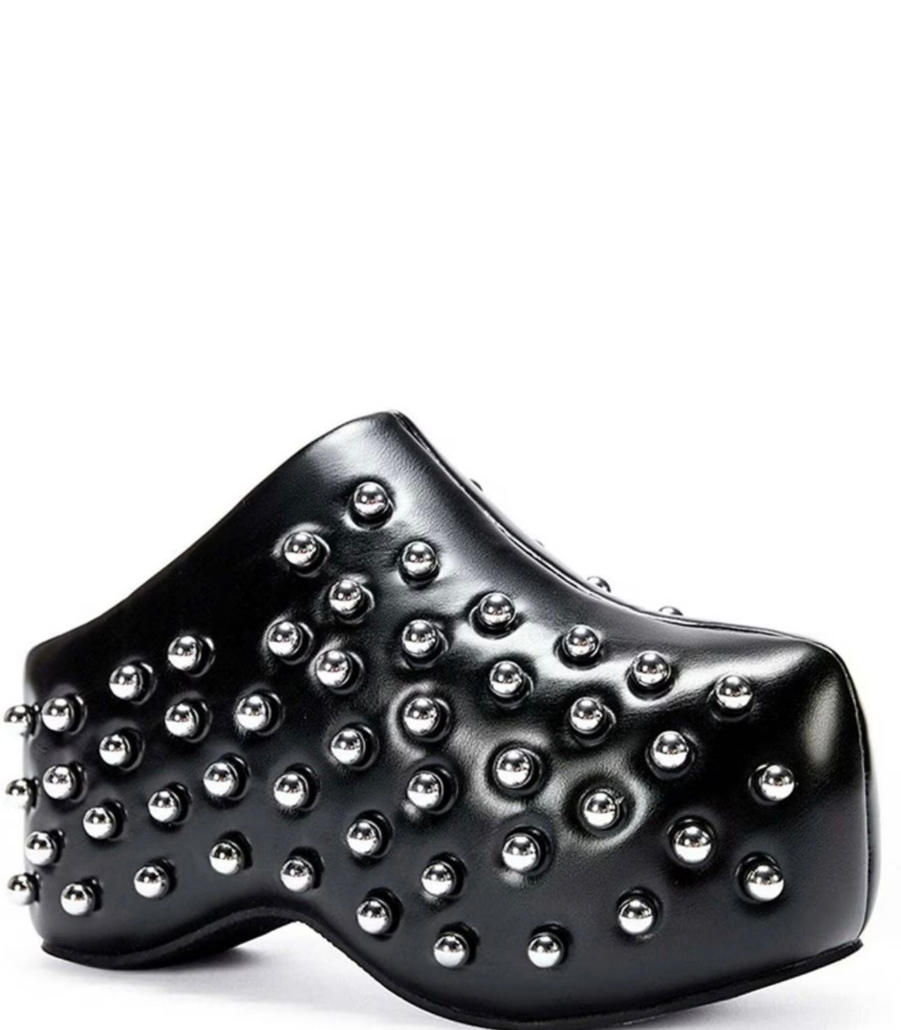 Romesco Studded Platform Clogs