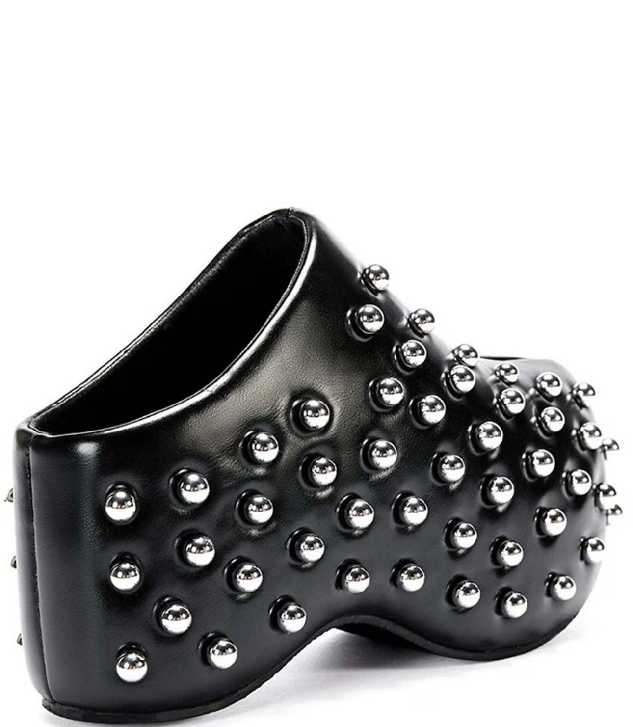 Romesco Studded Platform Clogs